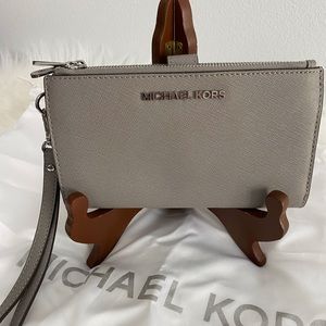 Michael Kors Large Double zip Wristlet